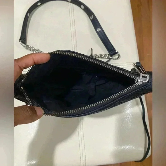 Rebecca Minkoff Mini M.A.C In Black Leather - Picture 8 of 8